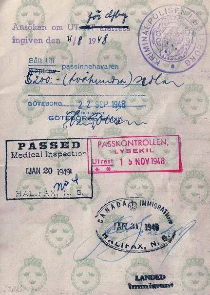 Swedish passport