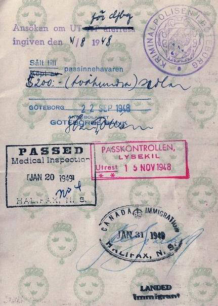 Swedish passport