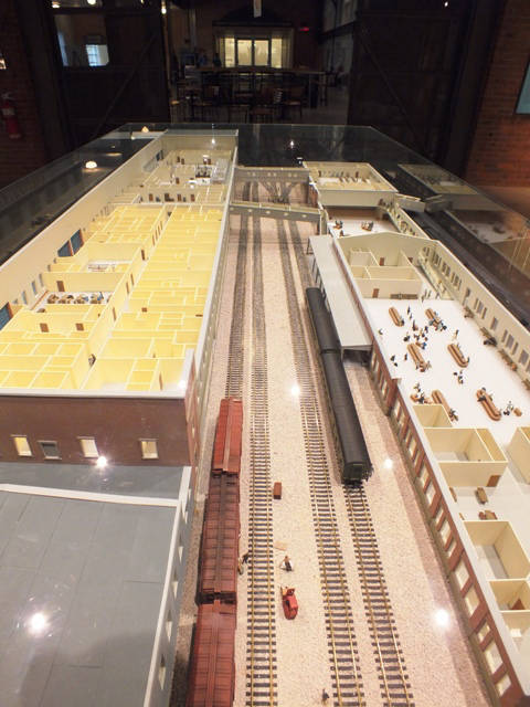 Pier 21 model railway.