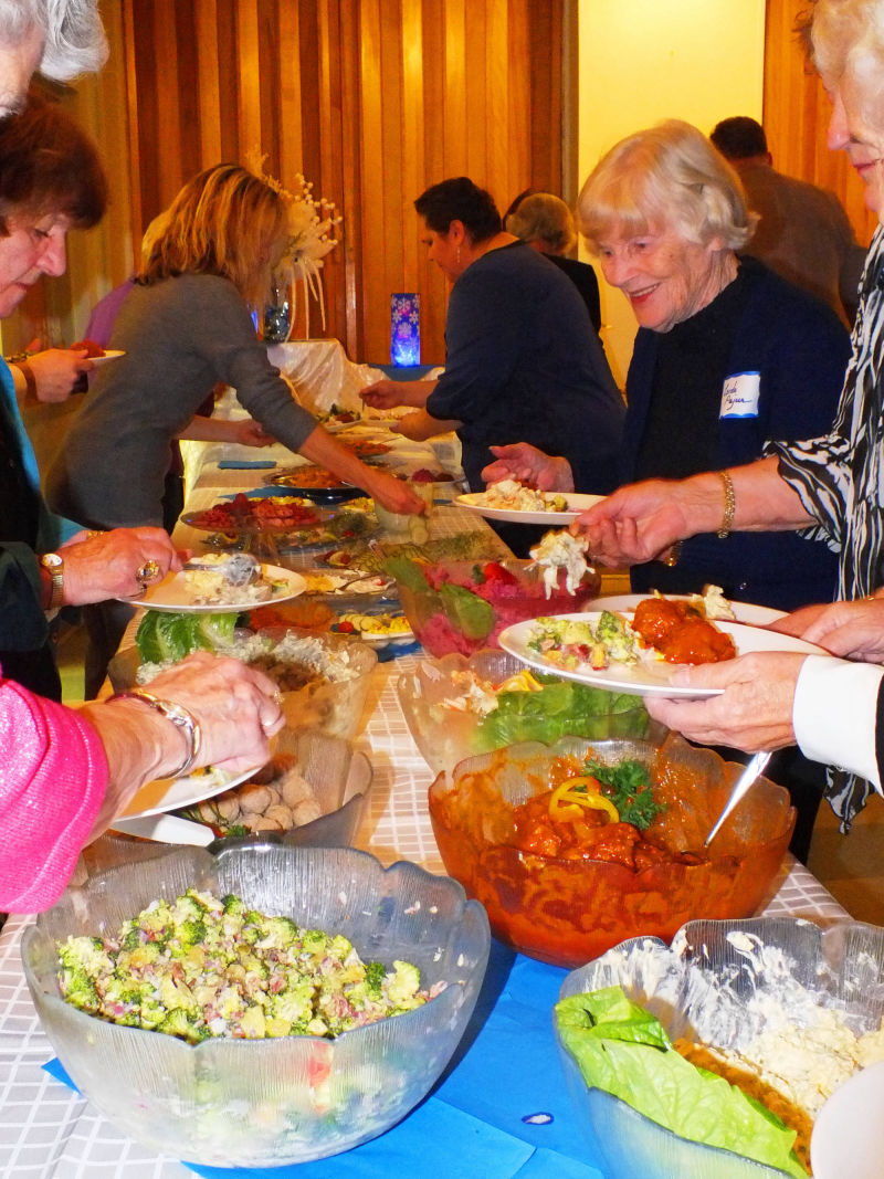 Estonian buffet.